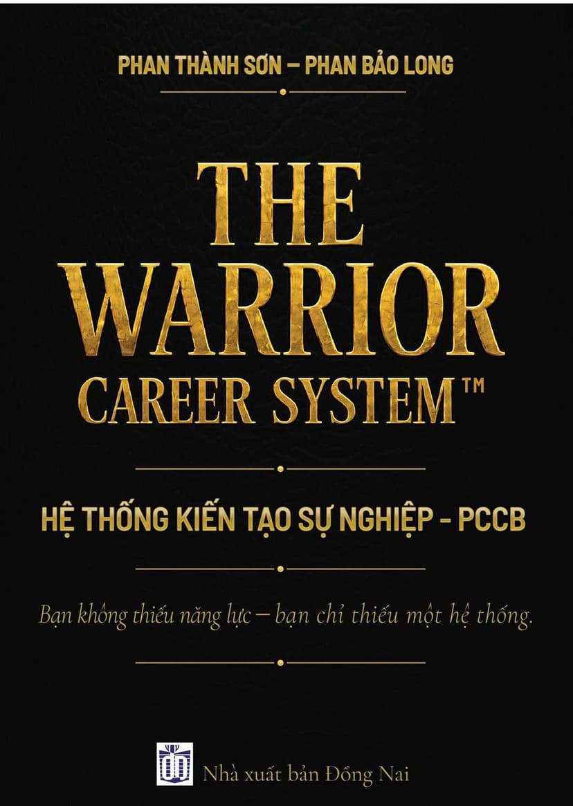 Bìa sách THE WARRIOR CAREER SYSTEM™ – PCCB